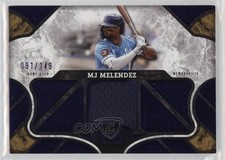 2025 Topps Tier One Tier One Relics Purple Foil 97/149 MJ Melendez #T1R-MM 1bi0