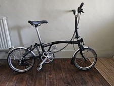 2021 Brompton M3L 3-Speed Folding Bike ? Black ? Exceptionally Lightly Used