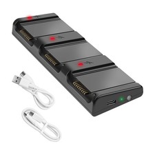 3 in 1 Battery Charger 3 Way Hub USB Type C Fast Charging Dock For DJI Air 3