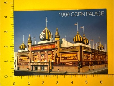 Postcard 1999 CORN PALACE  Mitchell, South Dakota Wonders Postcard
