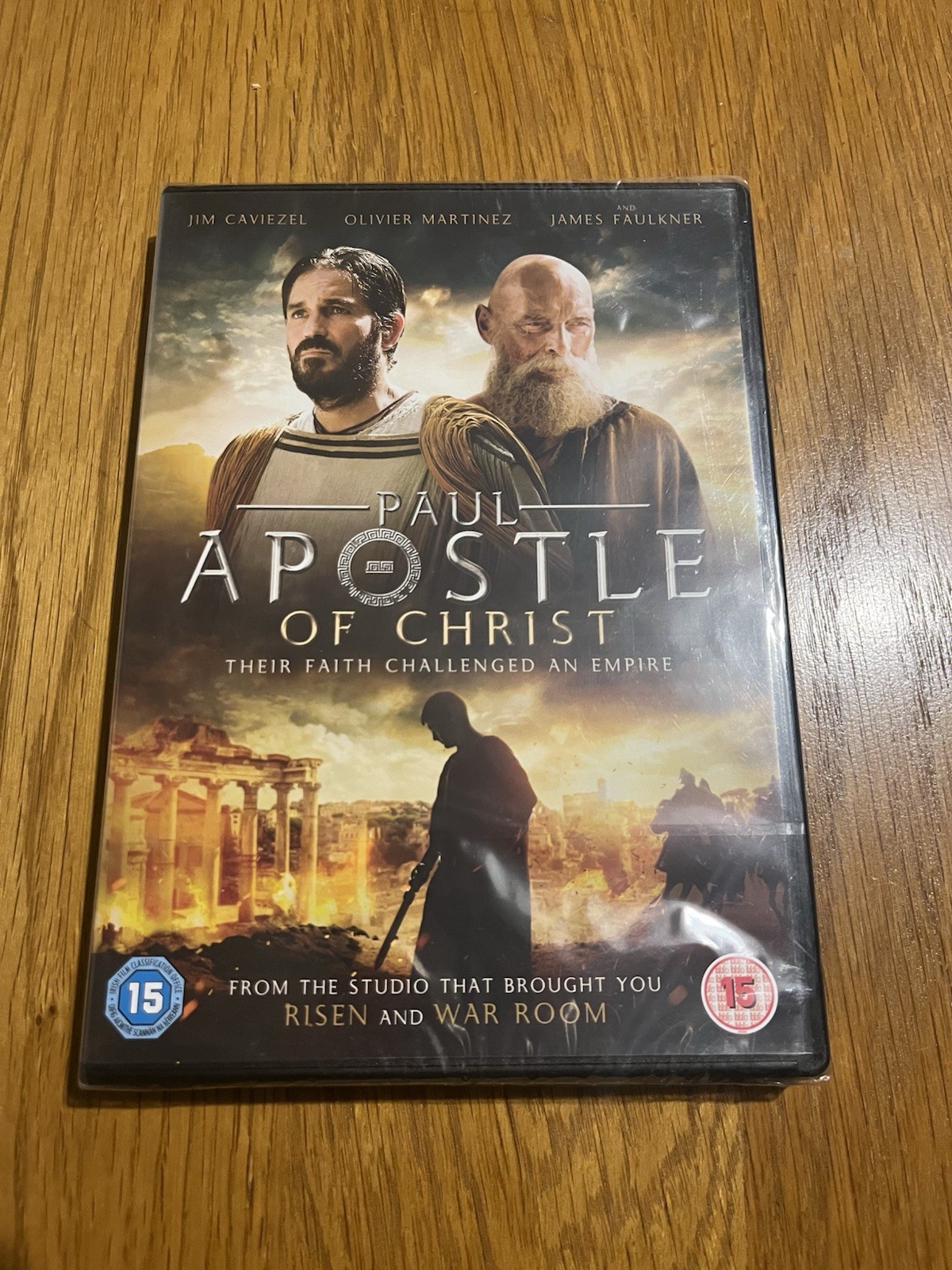 Paul, Apostle of Christ DVD Region 2 New And Sealed Rated 15