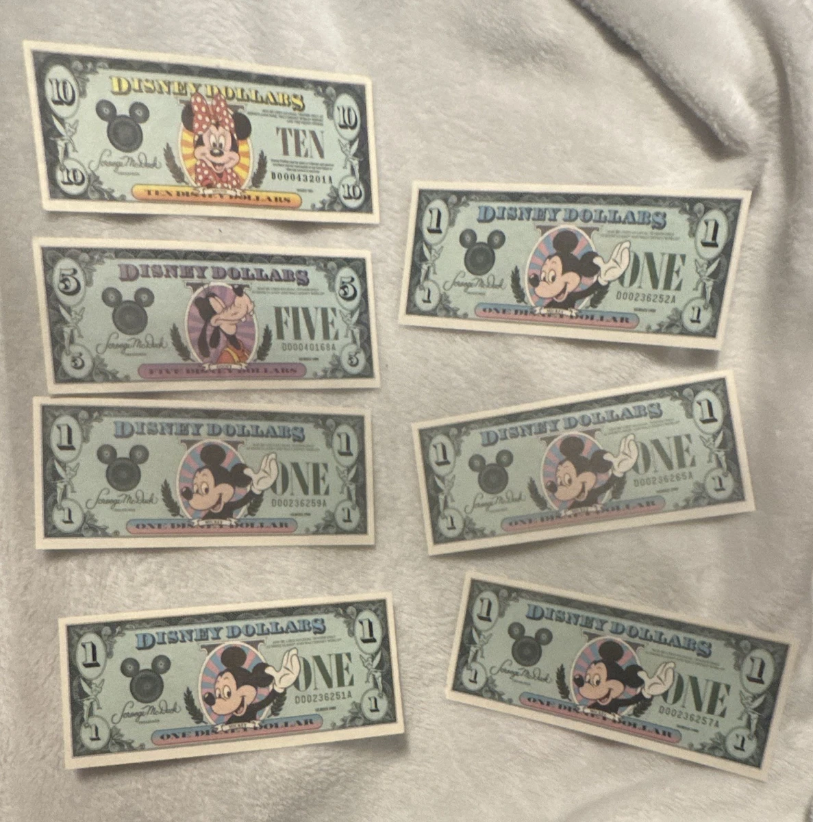 Disney Dollars 1987 for sale | eBay