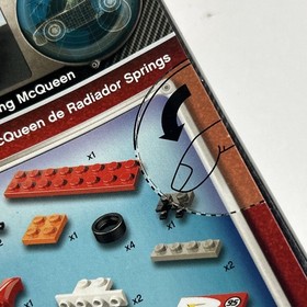 LEGO 8200 Radiator Springs Lightning McQueen READ Sealed, Retired, Rare (e4)