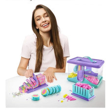 So Sand DIY Satisfying Kinetic Sand Set 3 Colors of Magic Sand New In Box