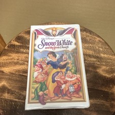 Walt Disney Masterpiece Collection Snow White and the Seven Dwarfs VHS NTSC