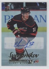 2024-25 Upper Deck Fleer Ultra Rainbow Foil Auto Andrei Svechnikov #33 Auto 7fj