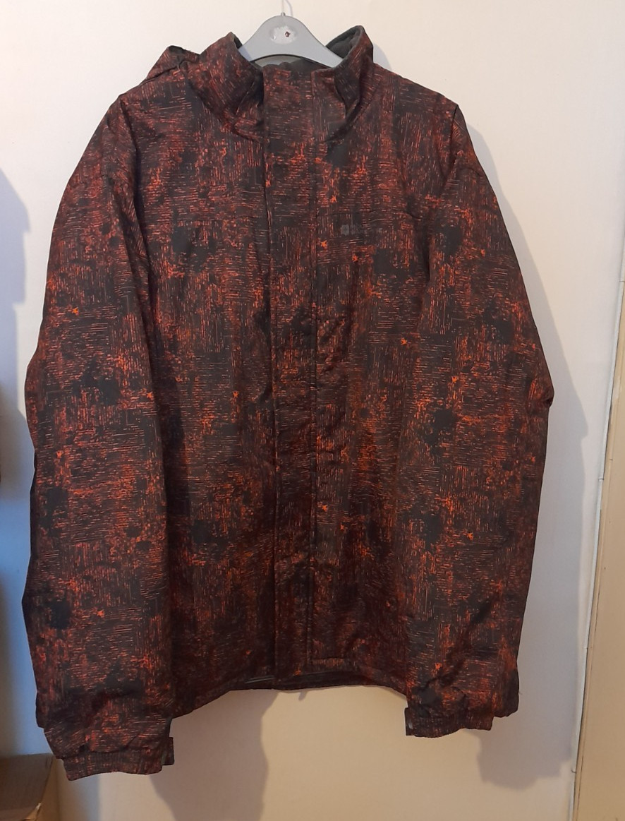Mountain Warehouse Men's Printed Ski Jacket Snow Padded Coat