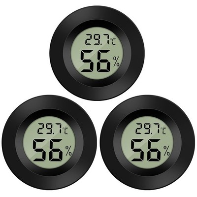 Thlevel Feuchtigkeitsmessgerät Sensor Thermometer mit kleinem 3er Pack, 3er Pack 