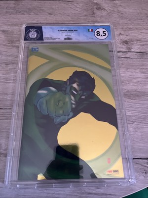 Laterna Verde Alfa Panini Comics 06/20 Gold Variant EGC 8.5