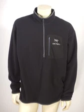 Vintage Arc'teryx APACHE AR Half Zip Fleece Jacket Patch Flaw CANADA Size XXL