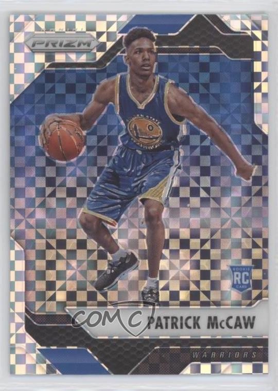 2016-17 Panini Prizm Retail Starburst Prizm Patrick McCaw #290 Rookie RC 9l4