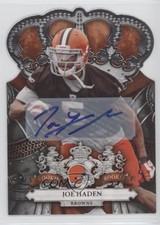 2010 Panini Crown Royale Signatures 8/249 Joe Haden #151 Auto b8h