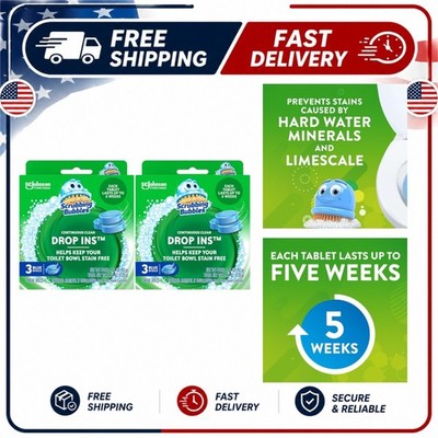 Scrubbing Bubbles Toilet Tank Tablets Automatic Cleaner 6 Count