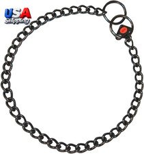 Herm. Sprenger - Black Stainless Steel Choke Dog Training Collar 2.5 Mm - Round