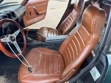 1978 Nissan 280Z OEM Front Seat Brown Leather...