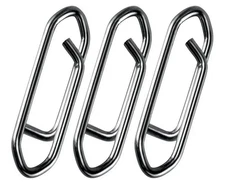 50-Pack Fishing Power Speed Clips, High Strength Stainless Steel