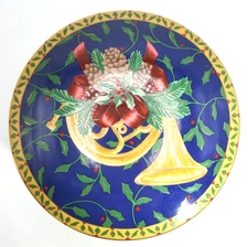 Mikasa, Christmas Candy Dish with Lots of Holly