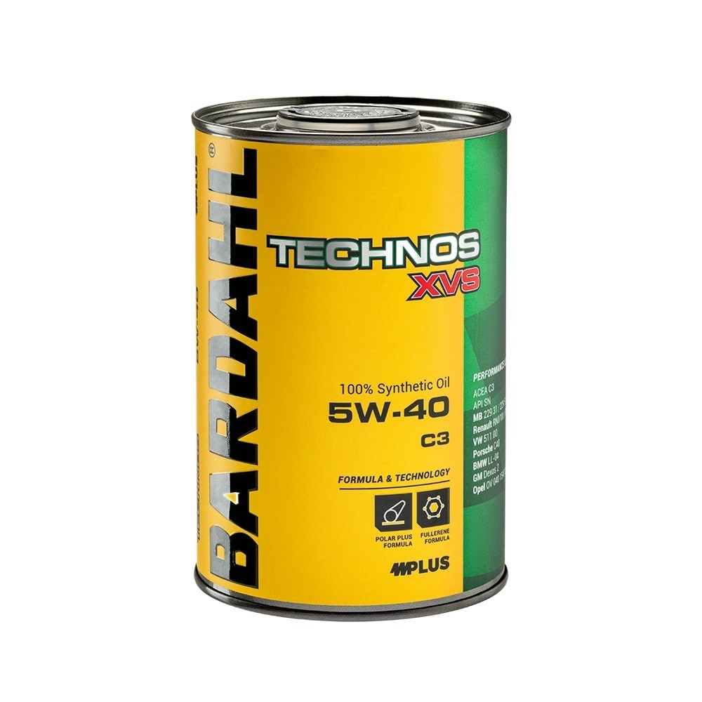 1 LT OLIO MOTORE BARDAHL 100% SINTETICO TECHNOS XVS C3 5W-40 - ACEA C3, API SN