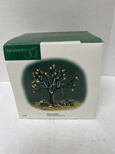 Dept 56 Village Accessories “Fieldstone Wall with Apple Tree” Fall Season #52768