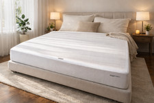 Amazon Basics Smart Box Spring Bed Base, 9-Inch Height Mattress Foundation