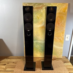 Monitor Audio Radius 270HD スピーカー ブラック Monitor Audio Radius 270 HD Slimline speaker test on Sony STR