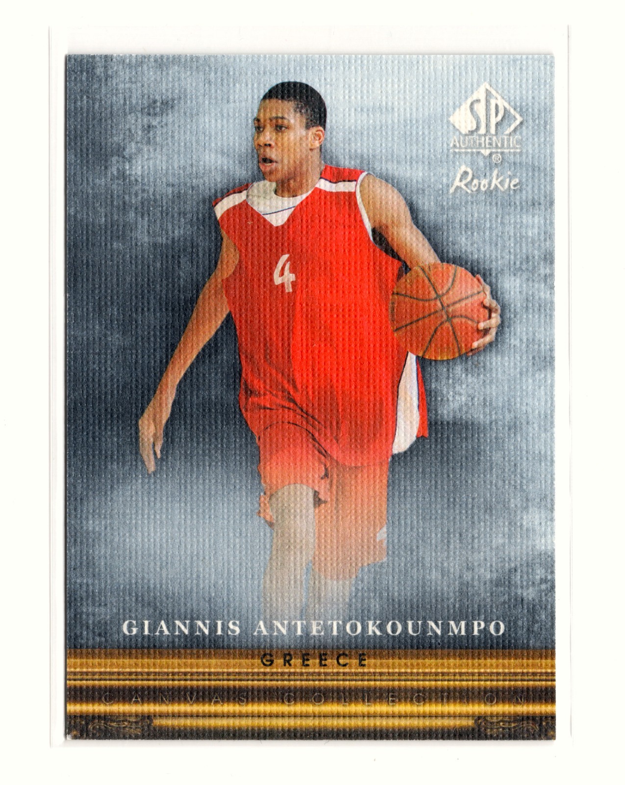 Giannis Antetokounmpo 2013-14 SP Authentic #CC-46 Canvas Collection ROOKIE (RC)