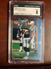 2000 Upper Deck #179 Junior Seau CGC 8 NM/MINT