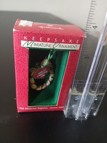 Ornamenti ricordo in miniatura Hallmark vintage - nuovi con scatola - scegli il tuo - set 6 - Foto 23 di 40