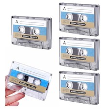 4 Pack Cassette Tapes 90 Min Time Audio Cassettes Blank Cassette Empty Blank