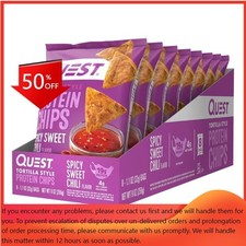 Quest Nutrition Tortilla Style Protein Chips - Spicy Sweet Chili - 8pk/1.1oz