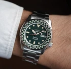 Seiko 5 X Rowing Blazers X Wind Vintage Rally - Green 38mm - SRPM21 - 2 Straps