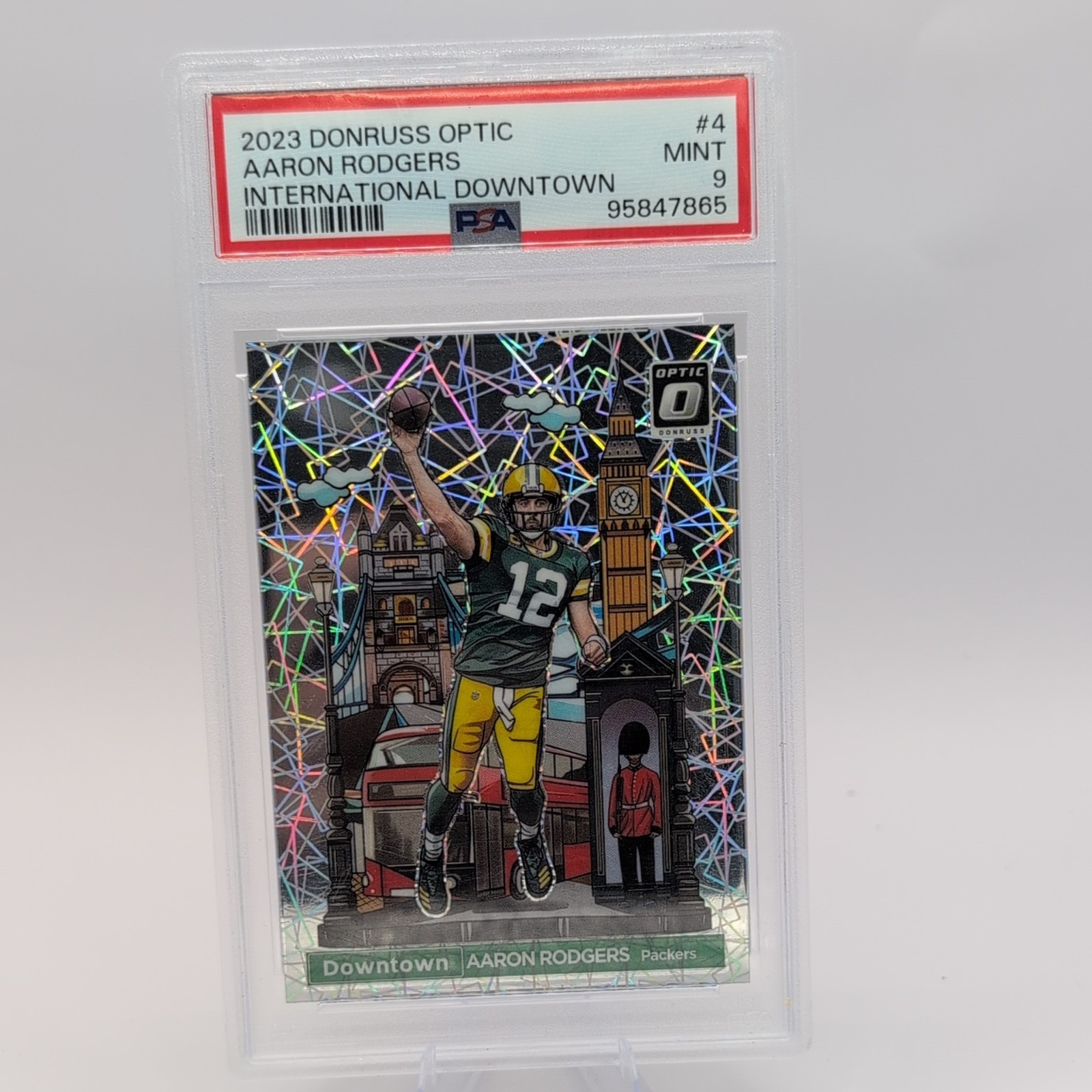 🔥🔥AARON RODGERS DOWNTOWN🔥🔥2023 Panini Donruss Optic -  #4