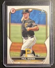 2023 Topps Bowman 1st Paul Skenes Rookie Card Pittsburgh Pirates #BD-14