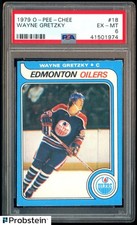 1979-80 O-PEE-CHEE OPC Hockey #18 Wayne Gretzky RC Rookie HOF PSA 6 LOOKS NICER