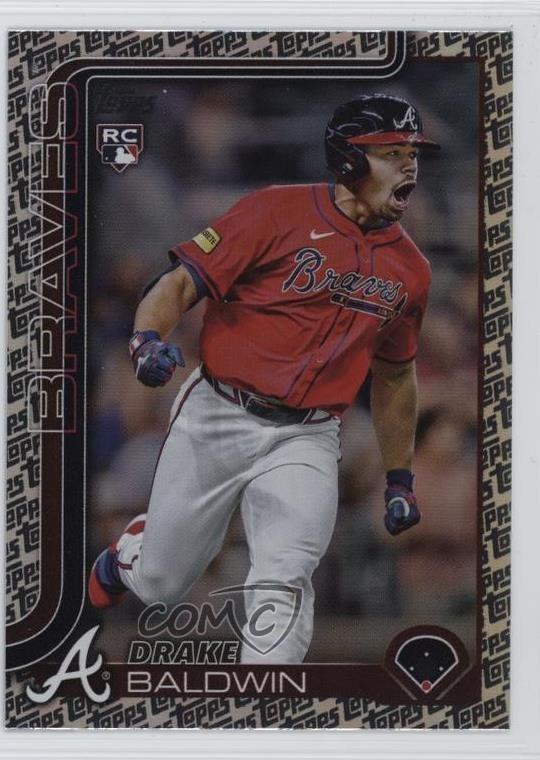 2025 Topps Update Topps Foil Pattern Drake Baldwin #US87 1gj7