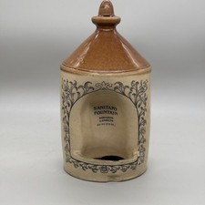Antique Doulton Lambeth Sanitary Fountain 1896 Bird Feeder Stoneware 27252
