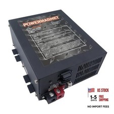 PM4 55-Amp RV Power Converter  4-Stage Smart Battery Charger - 110V AC to 12V