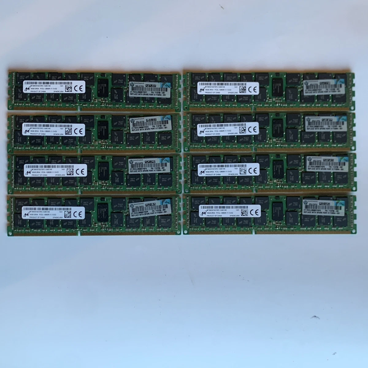 25+ PC3-12800 (DDR3-1600) 16 GB ECC Network Server Memory (RAM