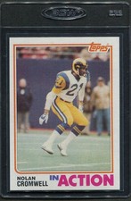 1982 Topps Nolan Cromwell IA #372 Rams Nm/mt