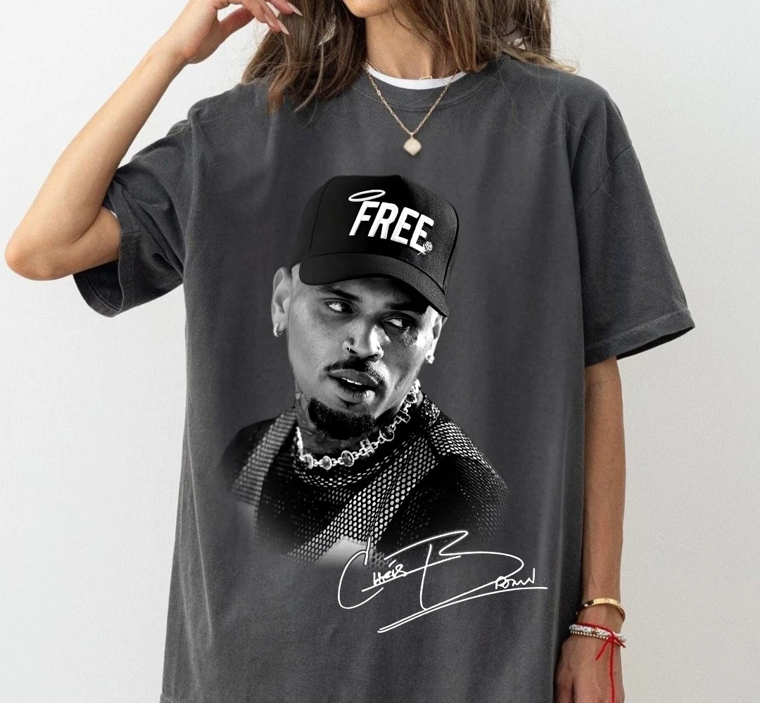 Chris Brown T-Shirt Breezy Bowl Merchandise for Fans