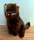 TY Beanie Baby Fiddler Brown Cat BBOM Plush Stuffed Animal Vintage 2005 NWT