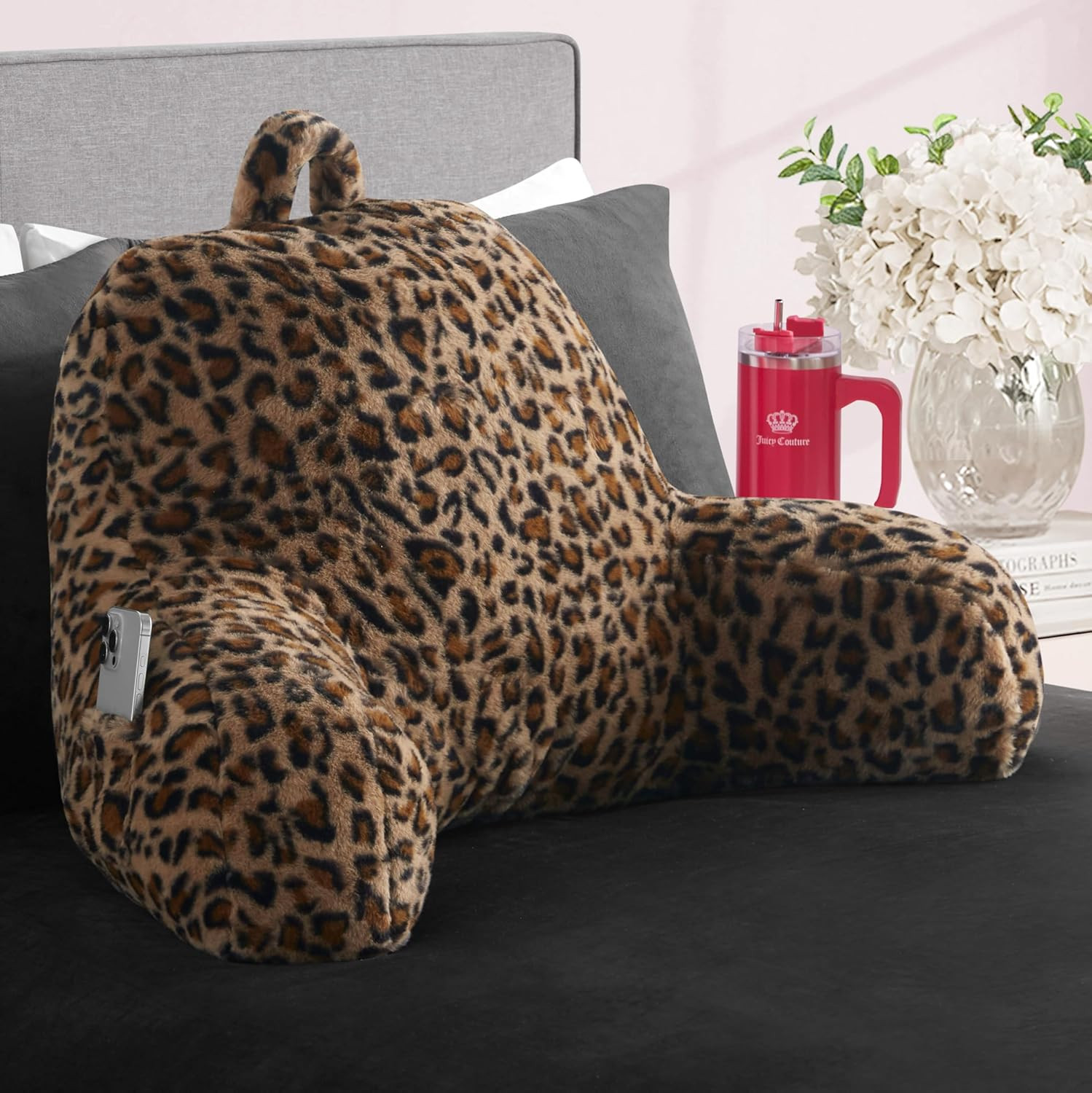 - 30"x17" Supportive Bed Rest Pillow For Readin