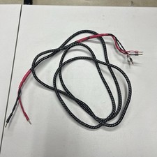 Audioquest Type Cable w/ Banana Plugs 2 To 4 Braided Cable 12 Ft