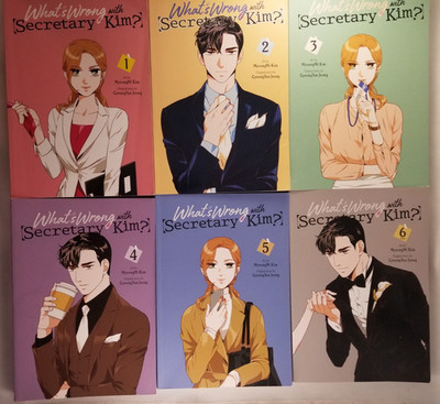 Complete Manga Lot, What's wrong with Secretary Kim ? vols 1 2 3 4 5 6 english