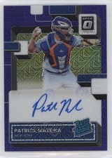 2022 Panini Donruss Optic Purple Mojo Prizm 31/88 Patrick Mazeika Auto 0t2
