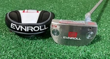 Evnroll EV8 Mallet Putter 35” with Headcover and Oversized Tour Tac Grip, New