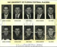 1991 Press Photo University of Florida Football Players - nos09576