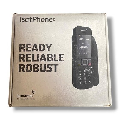   Inmarsat IsatPhone 2 Satellite Phone Handset Model 2.1 Box Accessories
