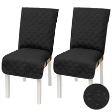 Waterproof Dining Chair Cover Office Chair Cover Water Resistant Dining Room ...