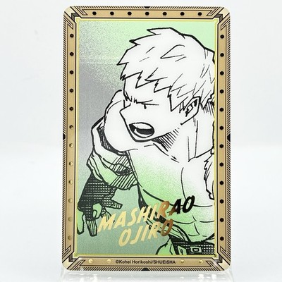 Mashirao Ojiro My Hero Academia Foil Stamped Clear Card Exhibition Limited Japan